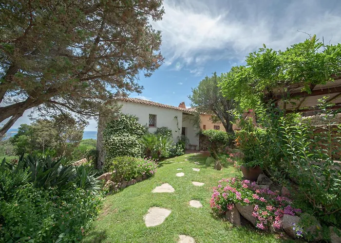 Porto Cervo- Pantogia, Incantevole Vista Sul Mare 切尔沃港