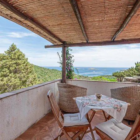 펜션 Porto Cervo- Pantogia, Incantevole Vista Sul Mare 포르투 세르보